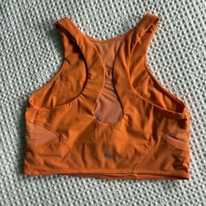 Orange Sports Bra